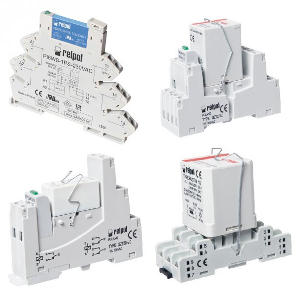 Przekaźniki interfejsowe dla kolejnictwa